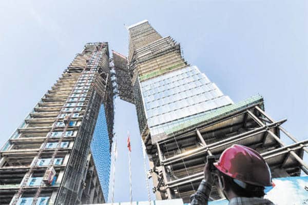 深圳中建鋼構(gòu)大廈項目配套25kg法蘭橡膠軟接頭